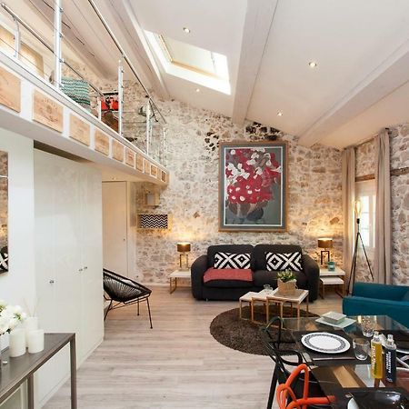 Superbe Appartement Loft Vieil Antibes Kültér fotó