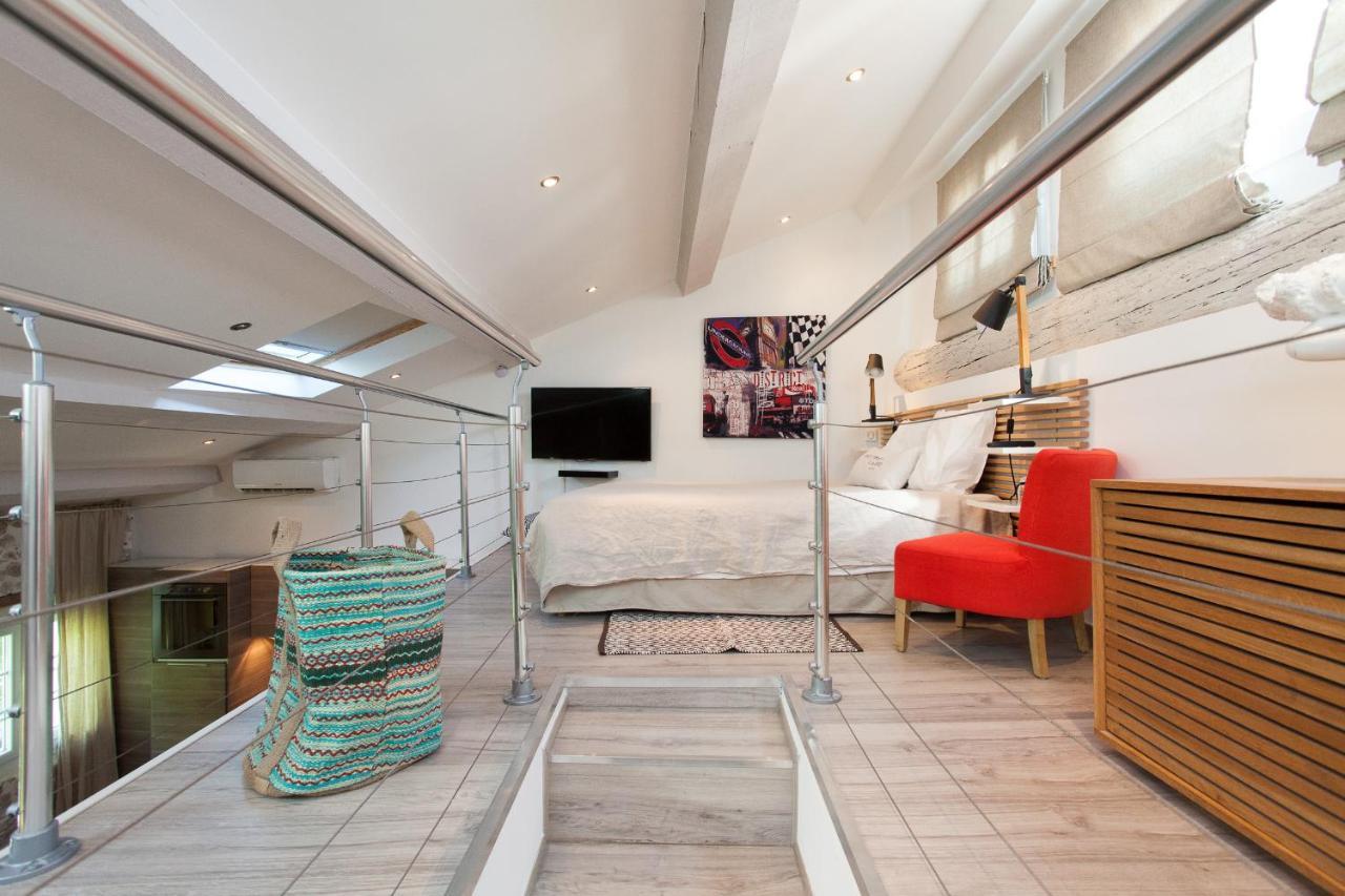 Superbe Appartement Loft Vieil Antibes Kültér fotó