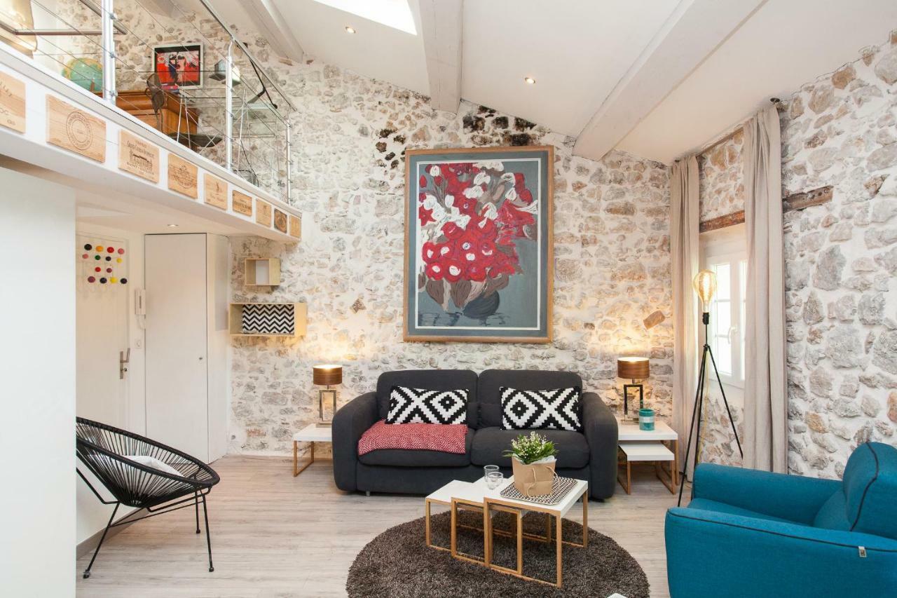 Superbe Appartement Loft Vieil Antibes Kültér fotó