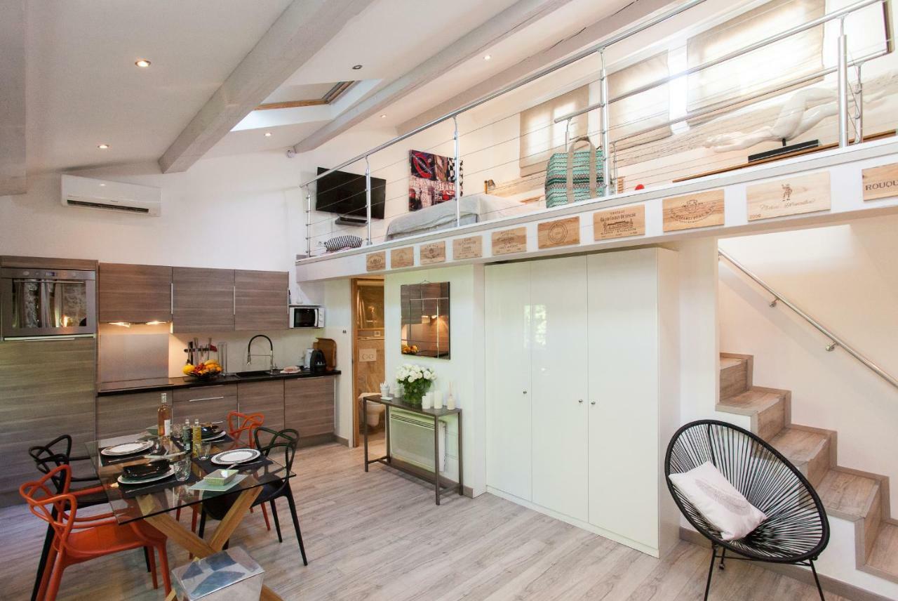 Superbe Appartement Loft Vieil Antibes Kültér fotó
